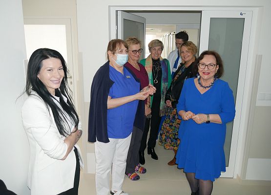 Otwarcie przebudowanego traktu