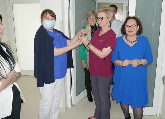 Otwarcie przebudowanego traktu