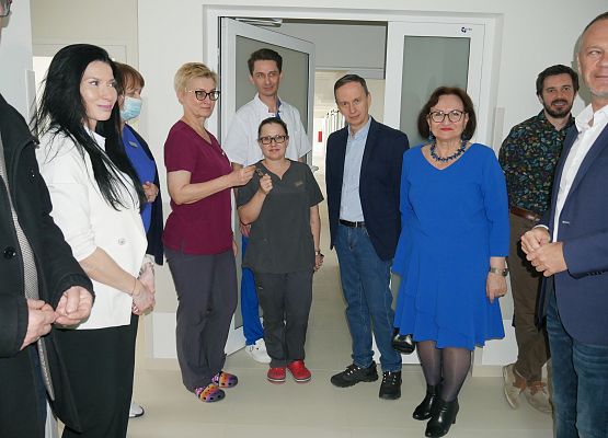 Otwarcie przebudowanego traktu