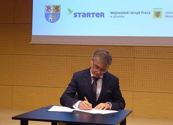 Uroczystość podpisania listu