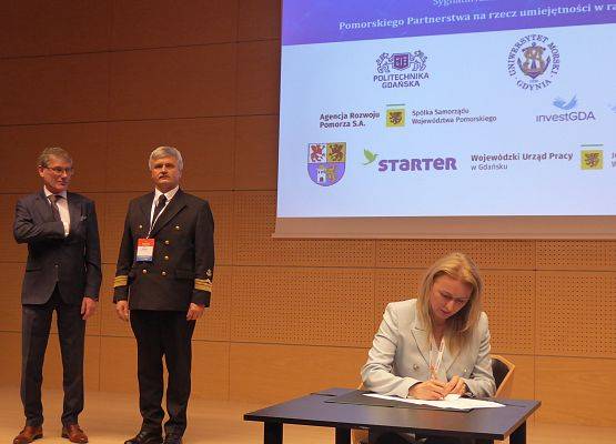 Uroczystość podpisania listu