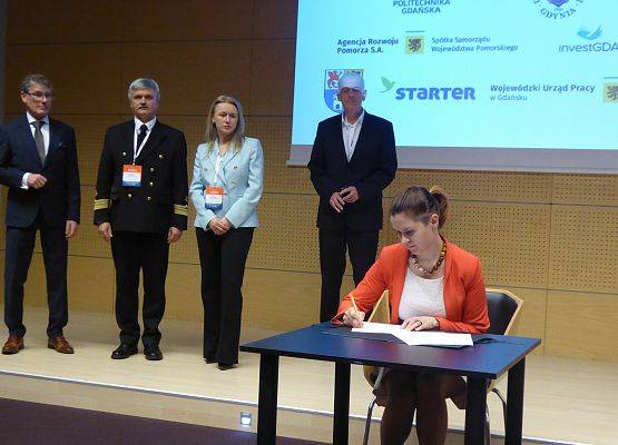 Uroczystość podpisania listu