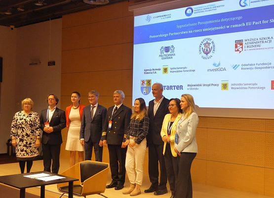 Uroczystość podpisania listu