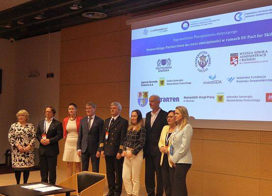 Uroczystość podpisania listu