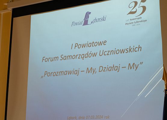 I Forum Samorządów Szkolnych