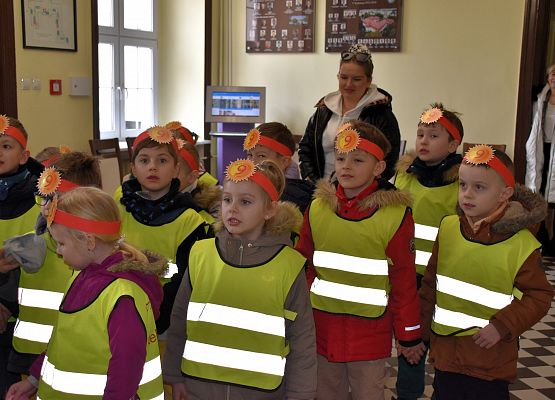 Dzieci z przedszkola nr 9 w