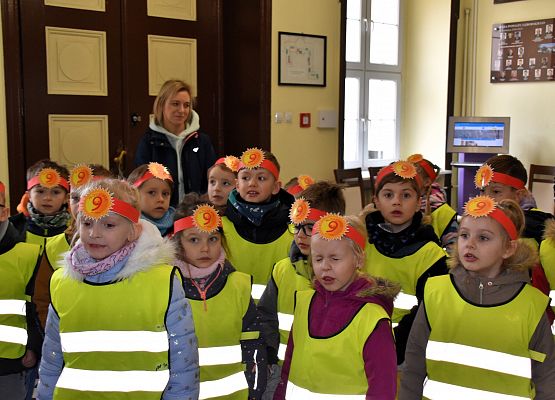 Dzieci z przedszkola nr 9 w