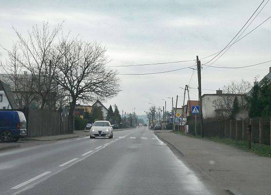 Wyremontowana droga w Mostach