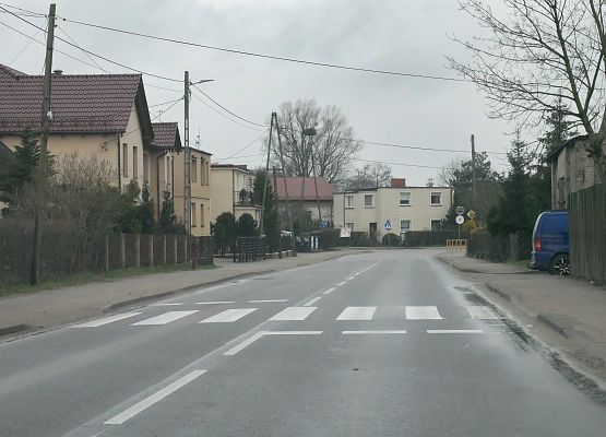 Wyremontowana droga w Mostach