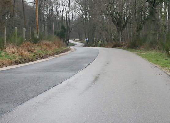 Wyremontowana droga we