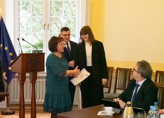 Wyróżnienie odbiera Julia