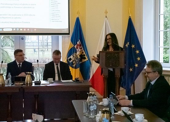 Wystąpienie pezes A. Kozyr na