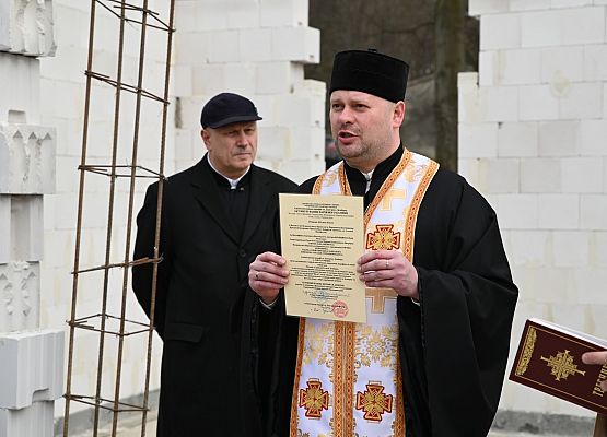 Uroczystość wmurowania