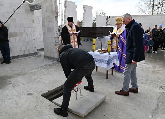 Uroczystość wmurowania