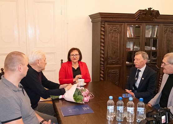 Przedstawiciele PZW podczas