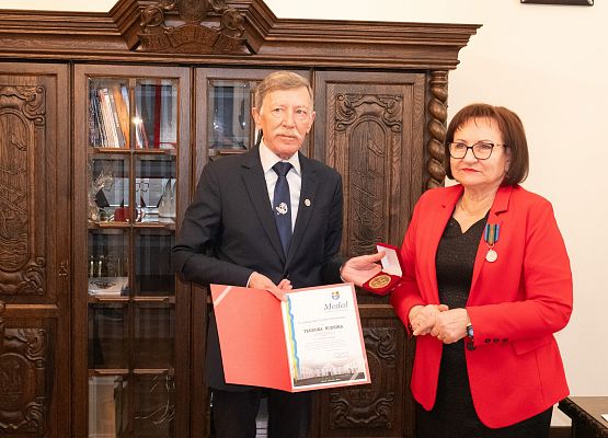 Przedstawiciele PZW podczas