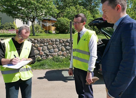 Odbiór inwestycji na drodze
