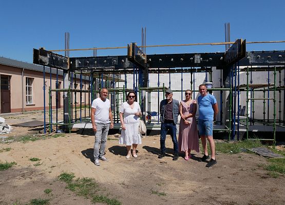 Starosta odwiedziła plac