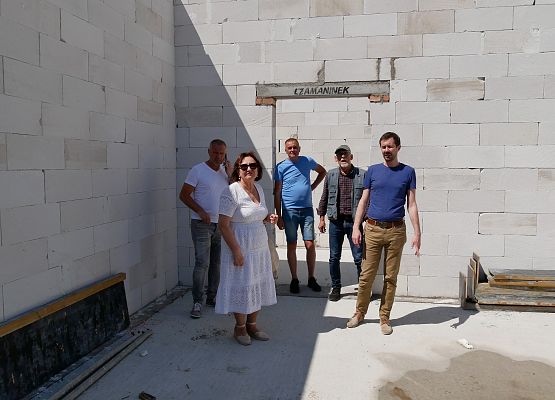 Starosta odwiedziła plac