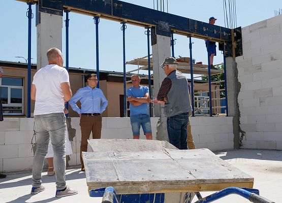 Starosta odwiedziła plac