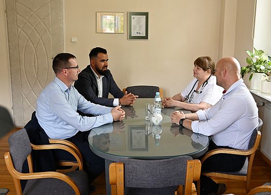 Spotkanie z dyrekcją SPS ZOZ