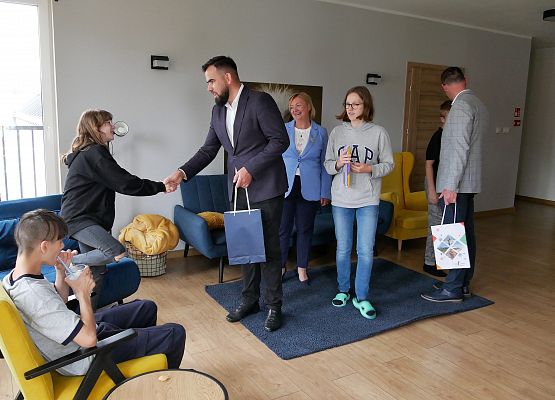 Starostowie z wizytą w Domach