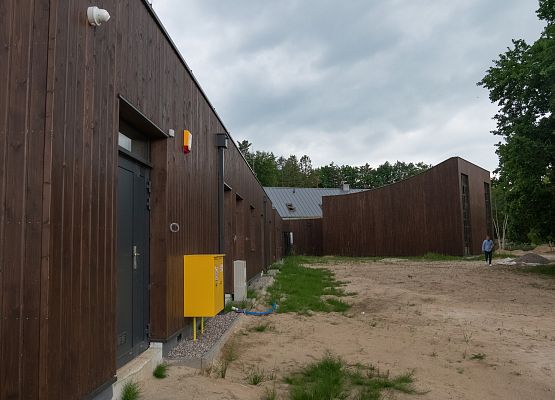 Widok obiektu z zewnątrz