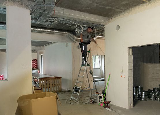 Prace instalacyjne wentylacji