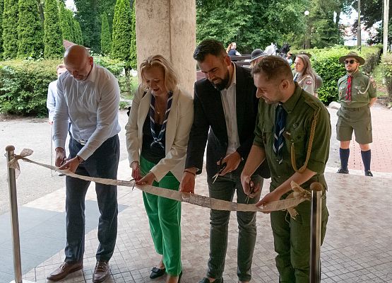 Otwarcie harcerskiego ośrodka