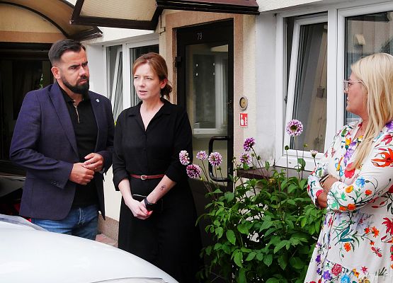 Starosta z wizytą w DPS-2