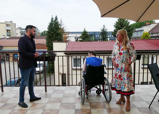 Starosta z wizytą w DPS-2