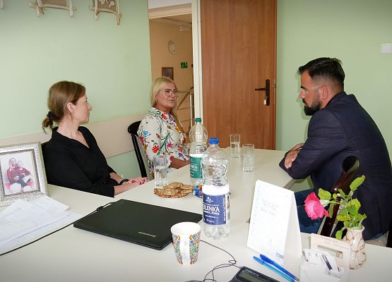 Starosta z wizytą w DPS-2