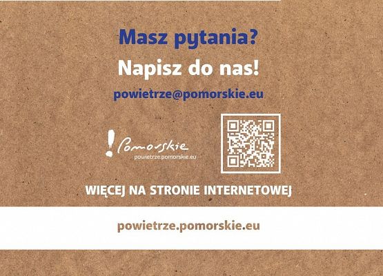 Pomorskie bez smogu - ulotka