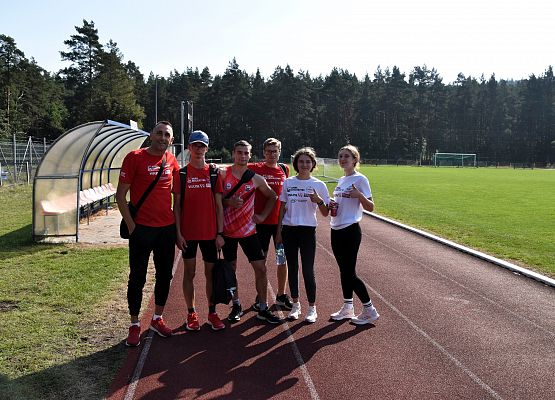 Uczestnicy sportowych zmagań