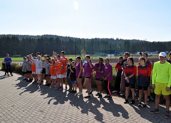 Uczestnicy sportowych zmagań