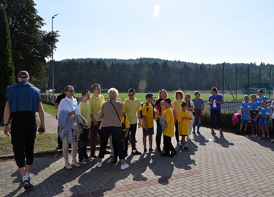 Uczestnicy sportowych zmagań