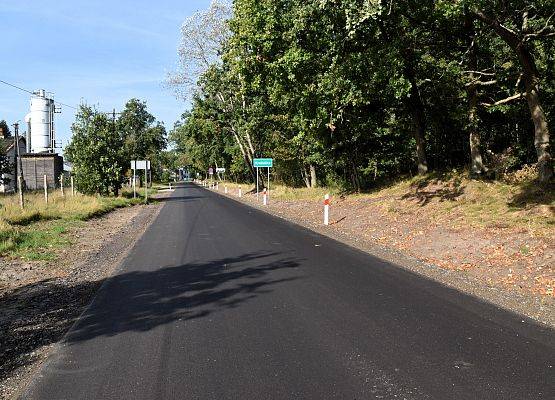 Odbiór przebudowanej drogi