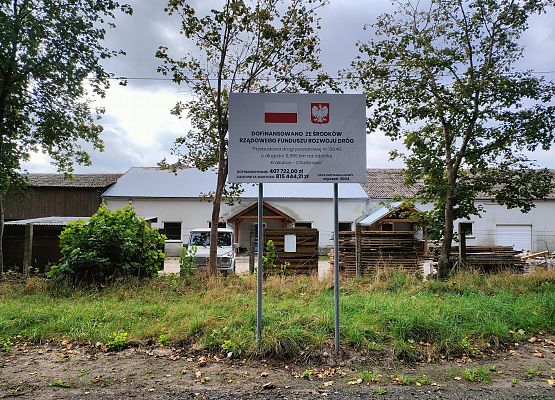 Odbiór przebudowanej drogi