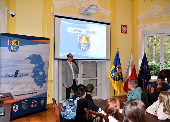 Uczniowe w lęborskim