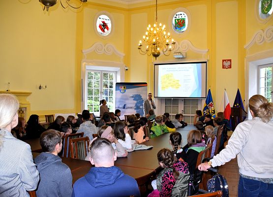 Uczniowe w lęborskim