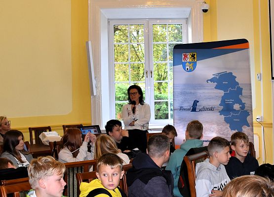 Uczniowe w lęborskim