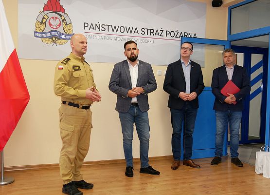 Uroczystość w PSP w Lęborku