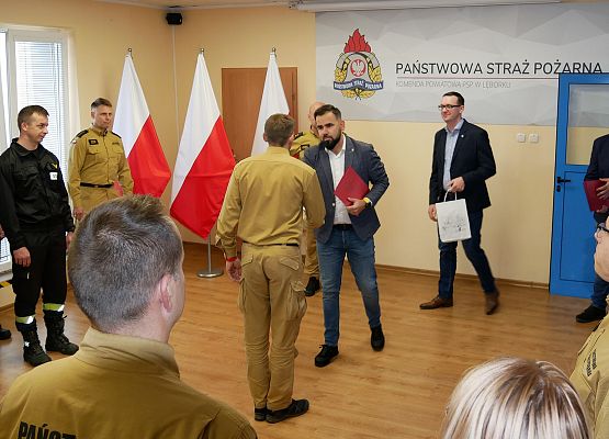 Uroczystość w PSP w Lęborku