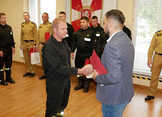 Uroczystość w PSP w Lęborku