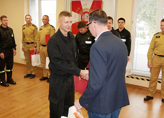 Uroczystość w PSP w Lęborku