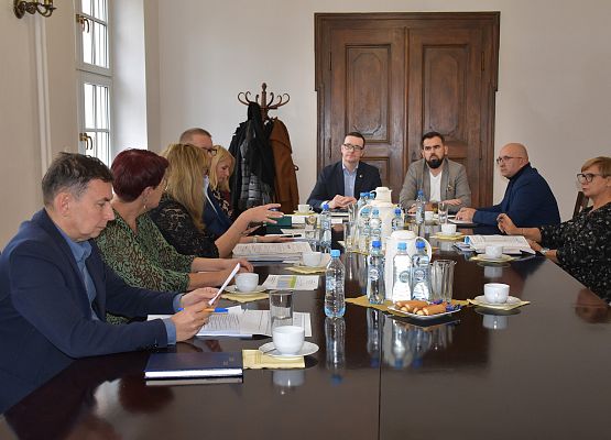 Spotkanie starostów z