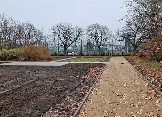 Postęp prac przy Parku Żeroma