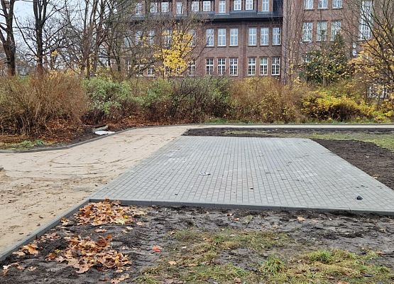 Postęp prac przy Parku Żeroma