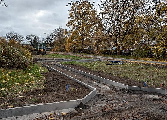 Postęp prac przy Parku Żeroma