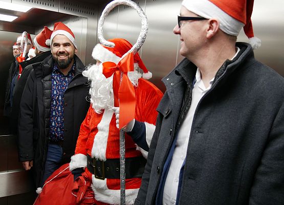 Mikołajkowe odwiedziny w